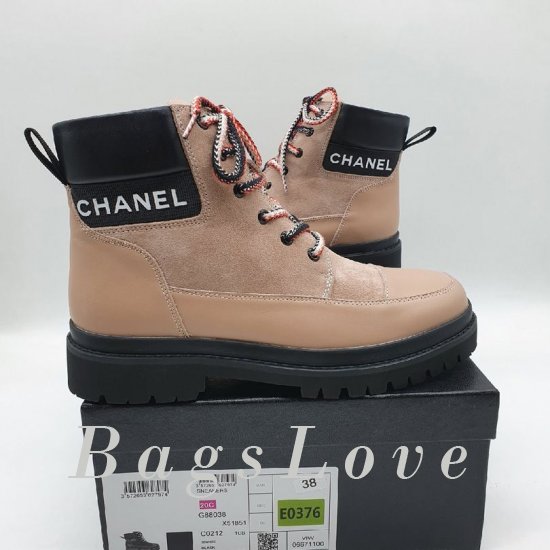 Женские ботинки Chanel (Шанель) B201901