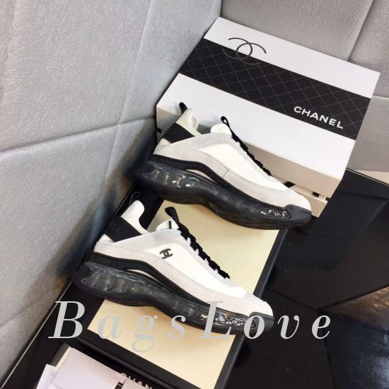 Женские кроссовки Chanel (Шанель) B201989