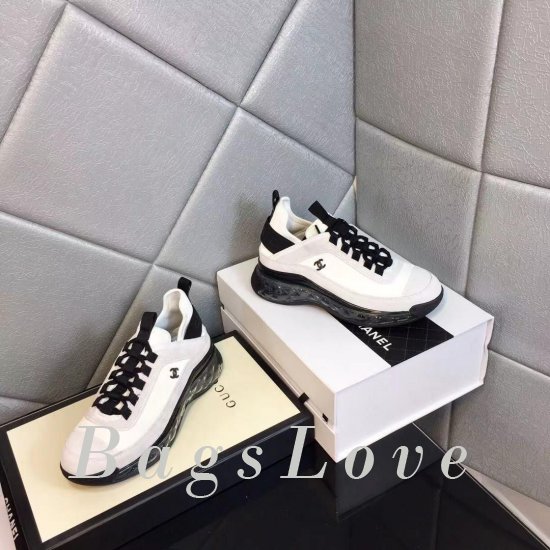 Женские кроссовки Chanel (Шанель) B201989