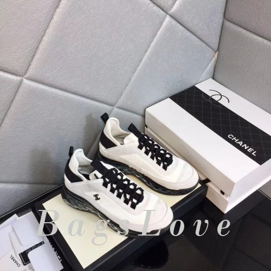 Женские кроссовки Chanel (Шанель) B201989