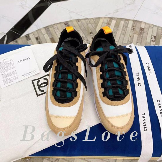 Женские кроссовки Chanel (Шанель) B201990