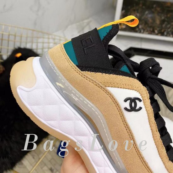 Женские кроссовки Chanel (Шанель) B201990