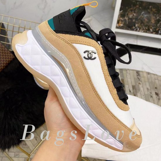 Женские кроссовки Chanel (Шанель) B201990