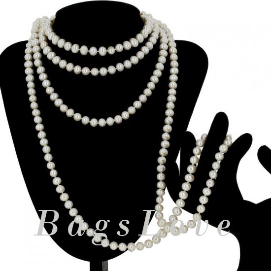 Колье из натурального жемчуга B300249 