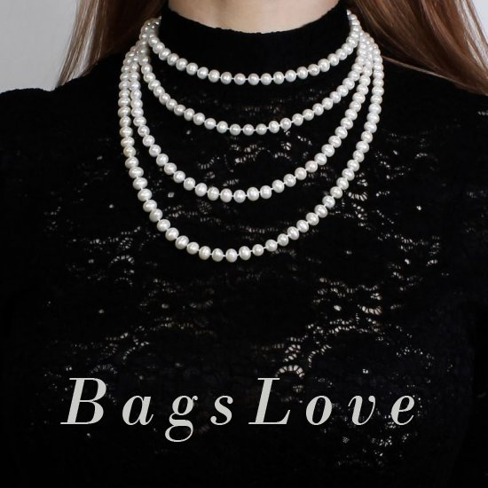 Колье из натурального жемчуга B300261