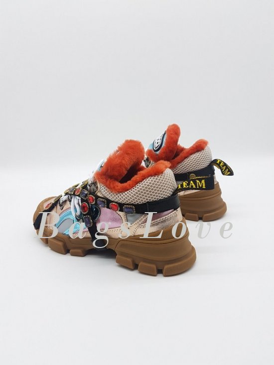 Женские кроссовки Gucci (Гуччи) B201182