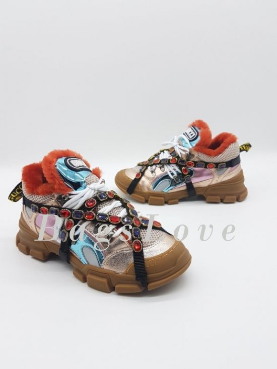 Женские кроссовки Gucci (Гуччи) B201182