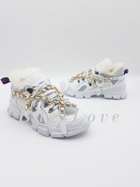 Женские кроссовки Gucci (Гуччи) B201183