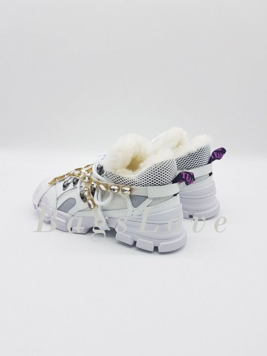 Женские кроссовки Gucci (Гуччи) B201183