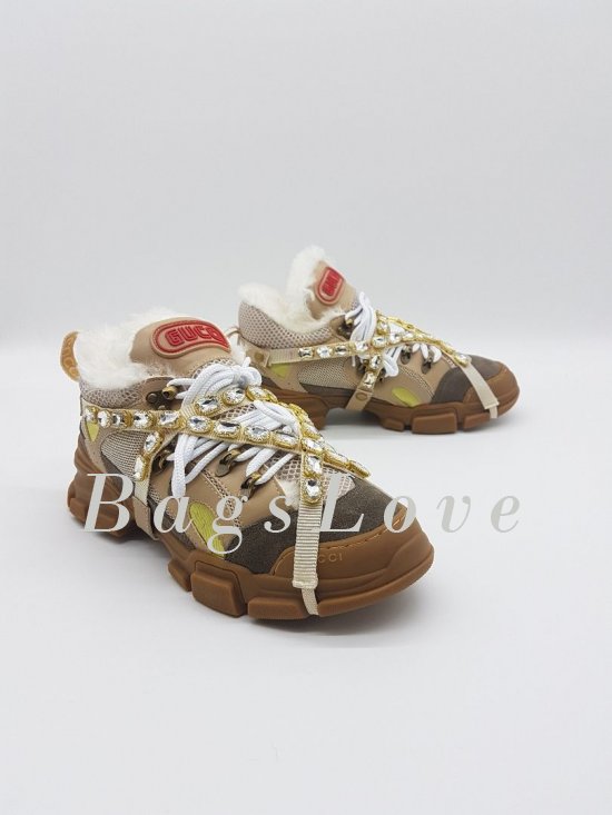 Женские кроссовки Gucci (Гуччи) B201185