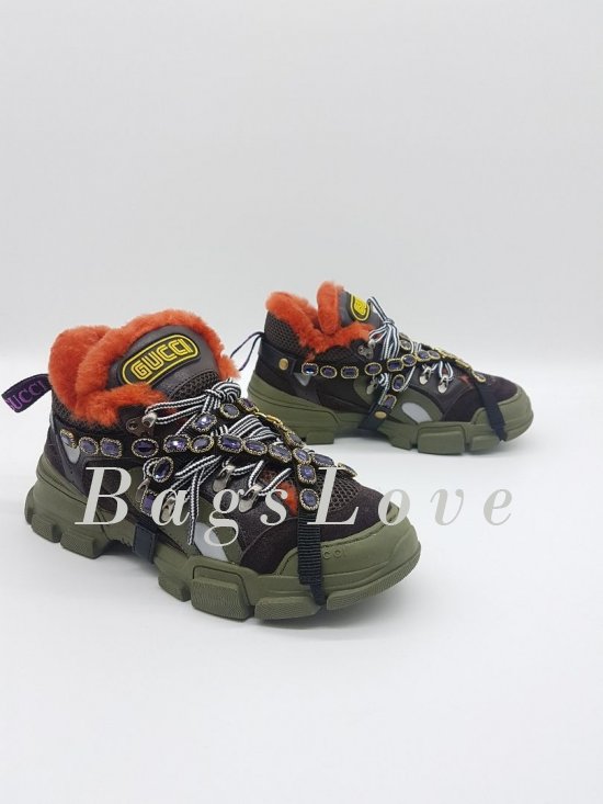 Женские кроссовки Gucci (Гуччи) B201186