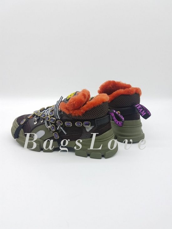 Женские кроссовки Gucci (Гуччи) B201186